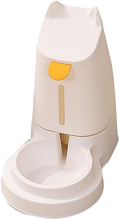 Happy Puss 2-in-1 Pet Feeder & Water Dispenser – Gravity Feeding System