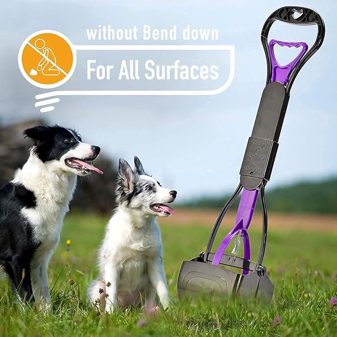 Happy Puss Foldable Pet Poop Scoop – Long Handle, Portable & Durable | Free Delivery