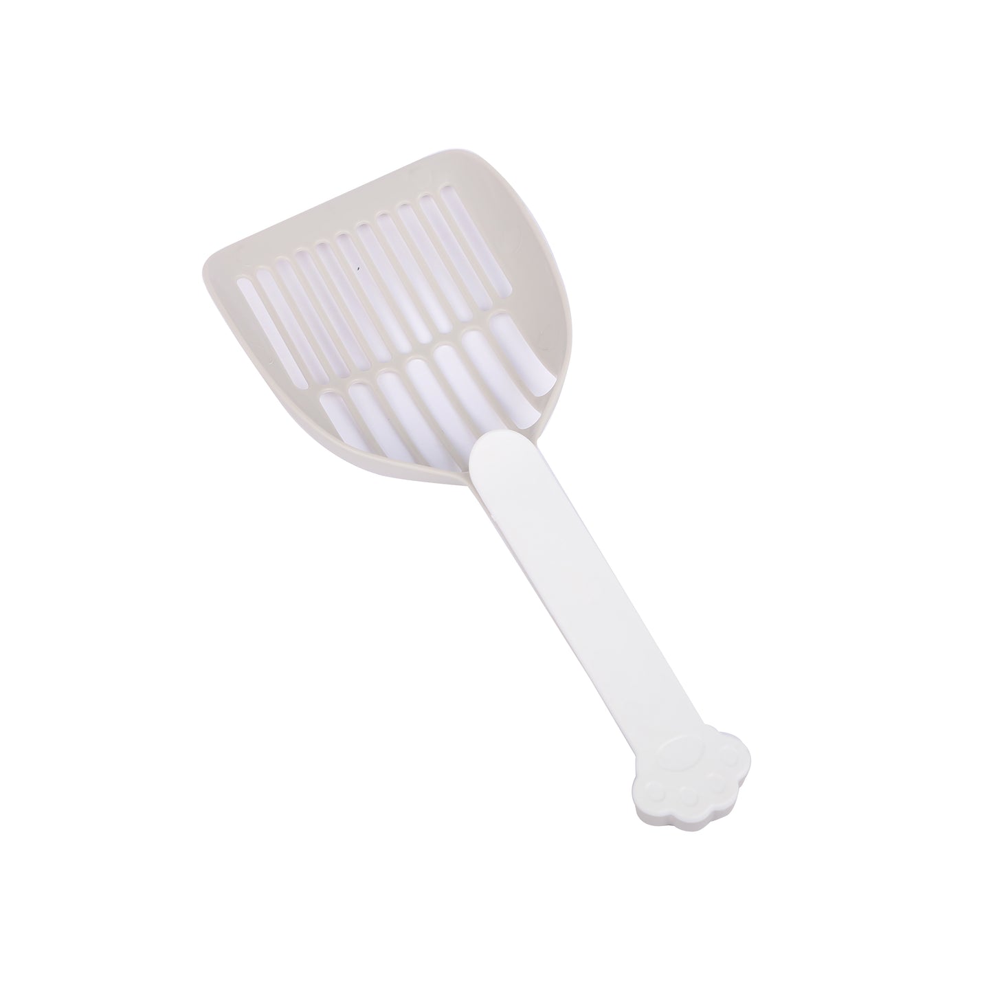 Happy Puss Cat Litter Shovel – Durable Plastic Cleaning Scoop with Long Handle