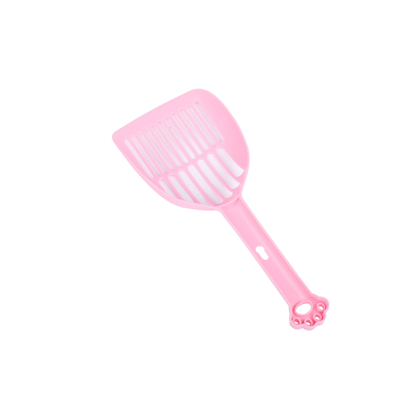 Happy Puss Cat Litter Scoop – Durable Plastic Poop Shovel with Long Handle