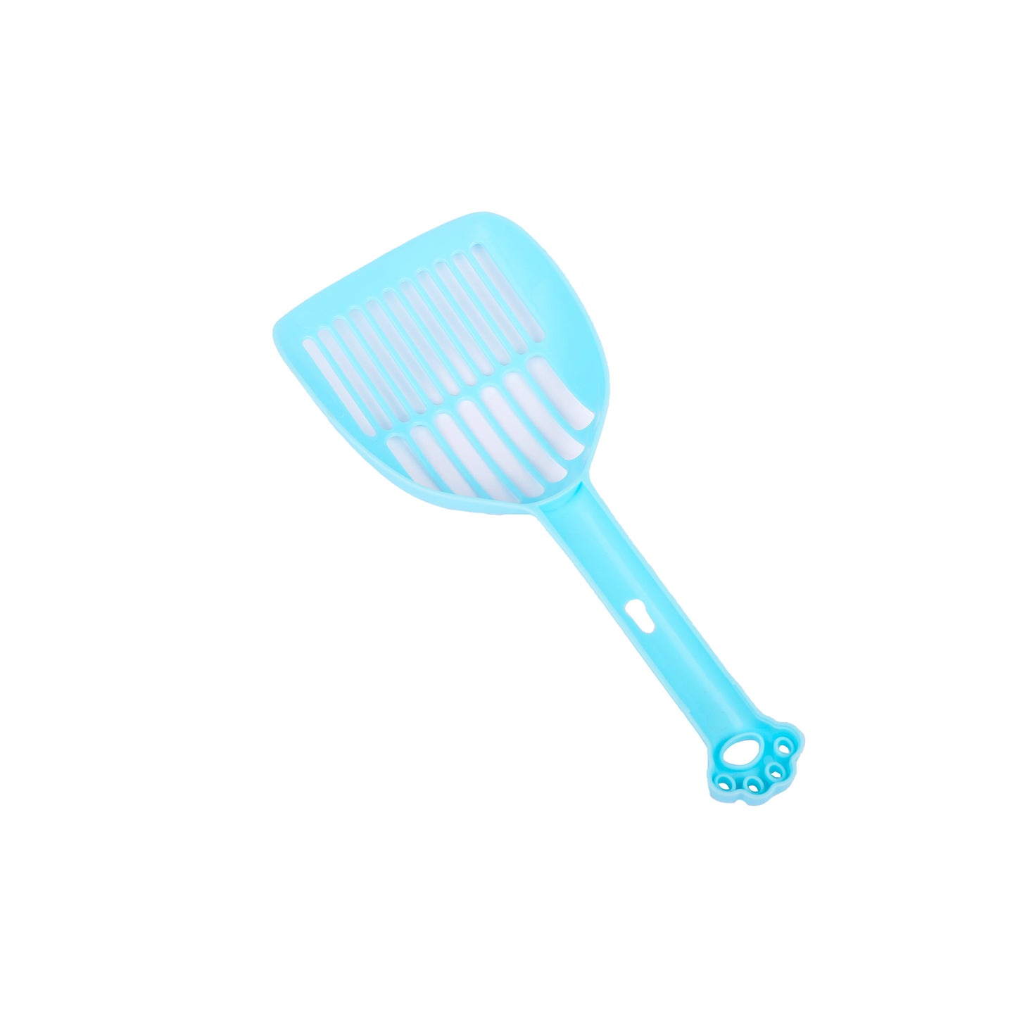 Happy Puss Cat Litter Scoop – Durable Plastic Poop Shovel with Long Handle