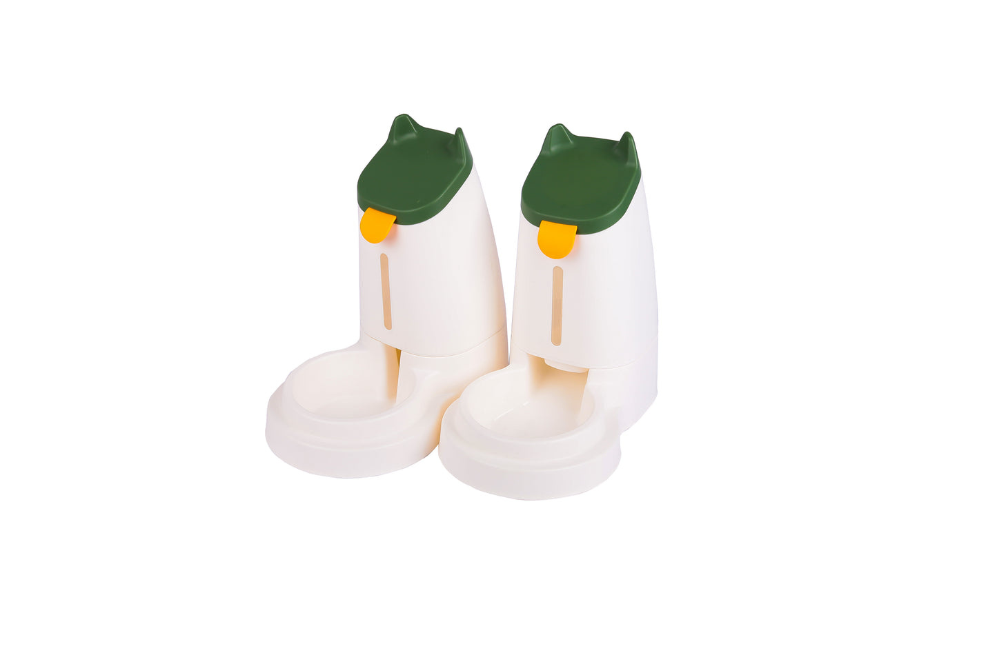 Happy Puss 2-in-1 Pet Feeder & Water Dispenser – Gravity Feeding System