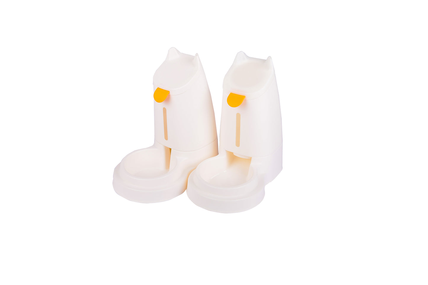 Happy Puss 2-in-1 Pet Feeder & Water Dispenser – Gravity Feeding System