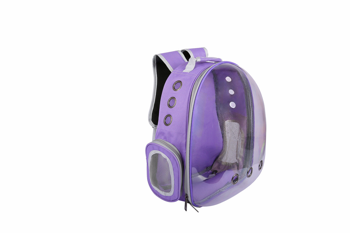 Happy Puss Transparent Pet Carrier Backpack – Space Capsule for Cats and Small Dogs