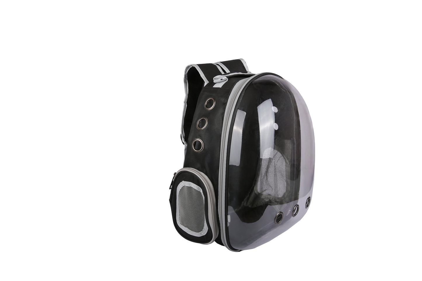 Happy Puss Transparent Pet Carrier Backpack – Space Capsule for Cats and Small Dogs