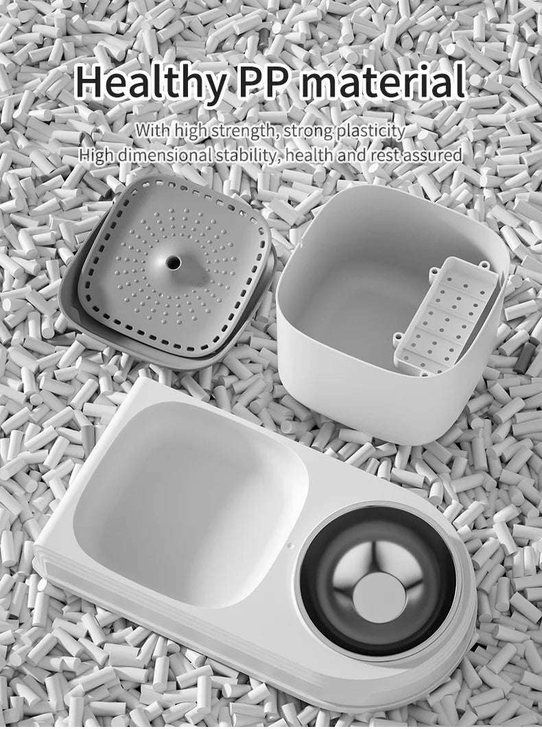 Automatic pet water dispenser 2-in-1