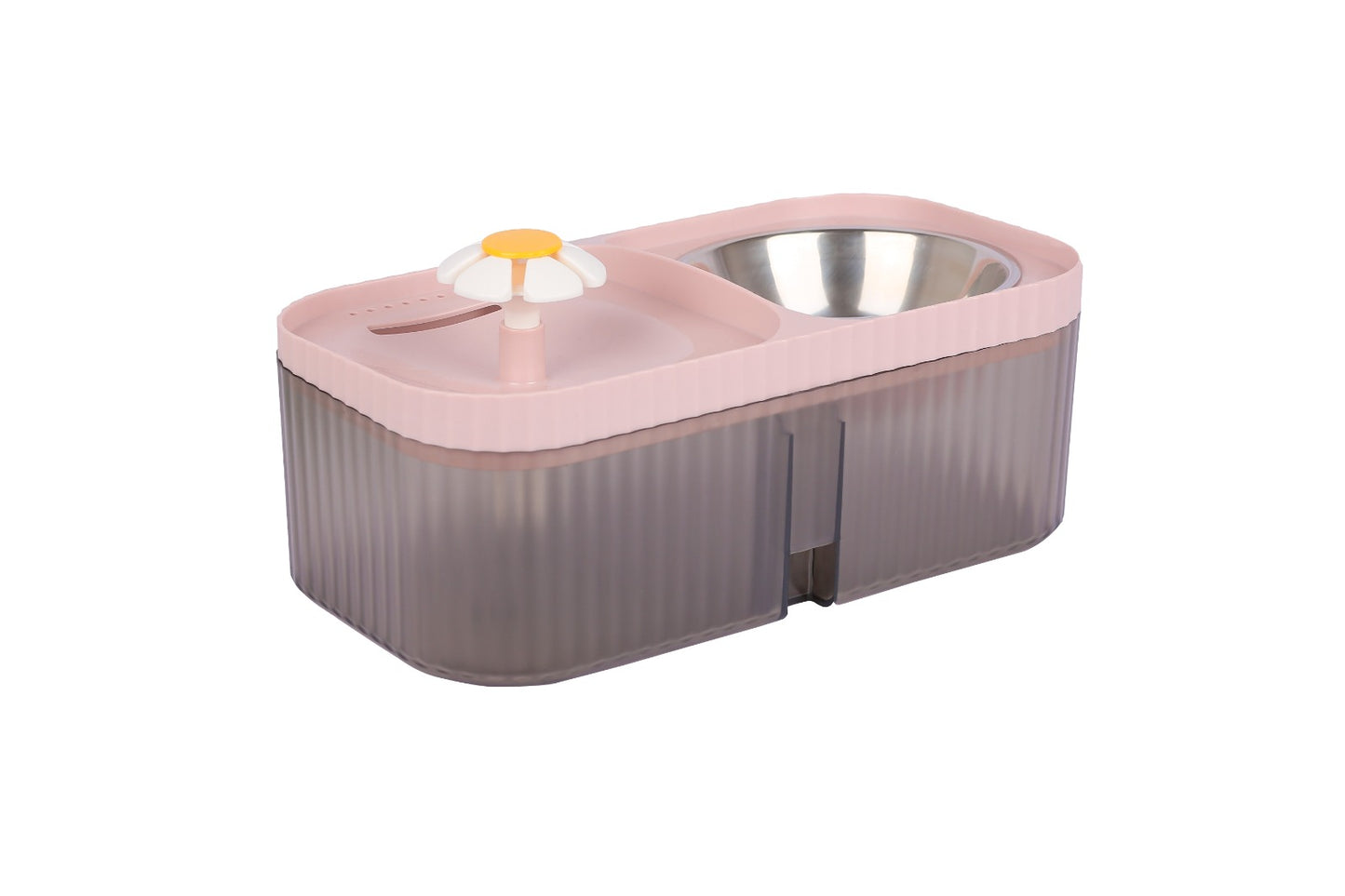 Happy Puss 2-in-1 Pet Water Fountain & Feeder – 3L Automatic Dispenser | Free Delivery