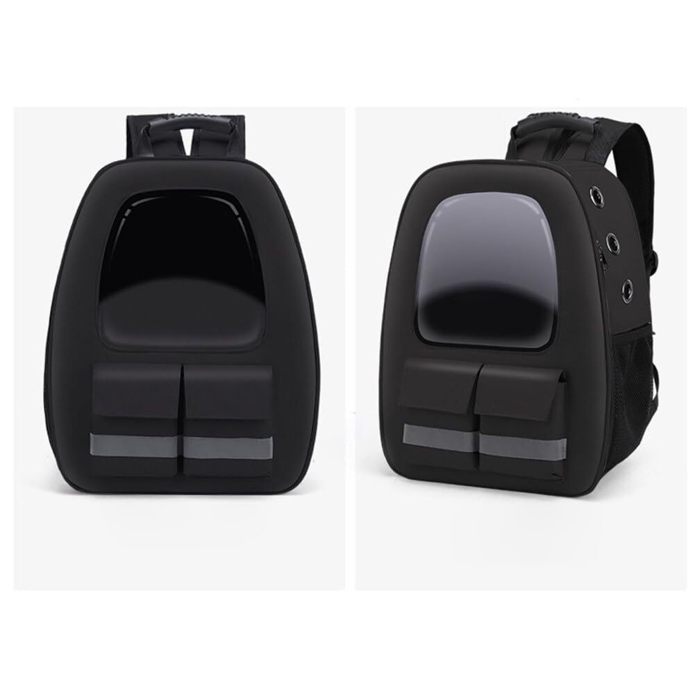 Happy Puss Pet Carrier Backpack – Breathable Travel Bag for Cats & Dogs – Adjustable & Comfortable