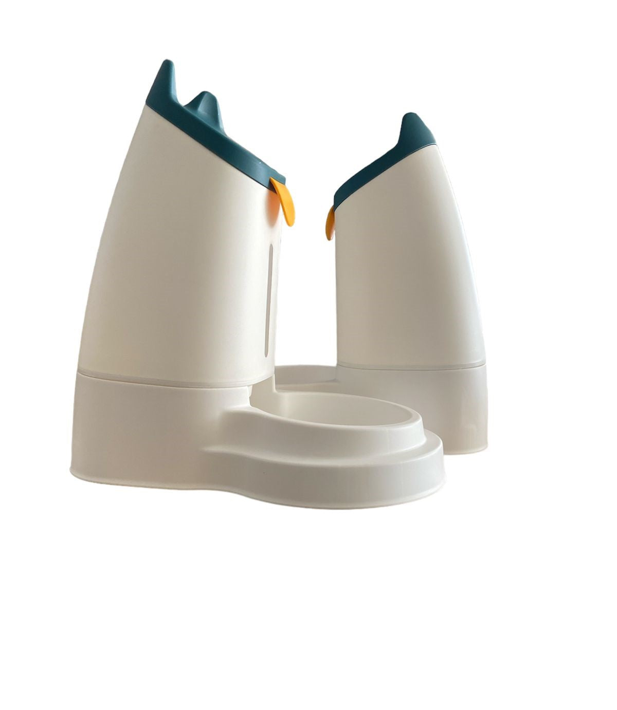 Happy Puss 2-in-1 Pet Feeder & Water Dispenser – Gravity Feeding System
