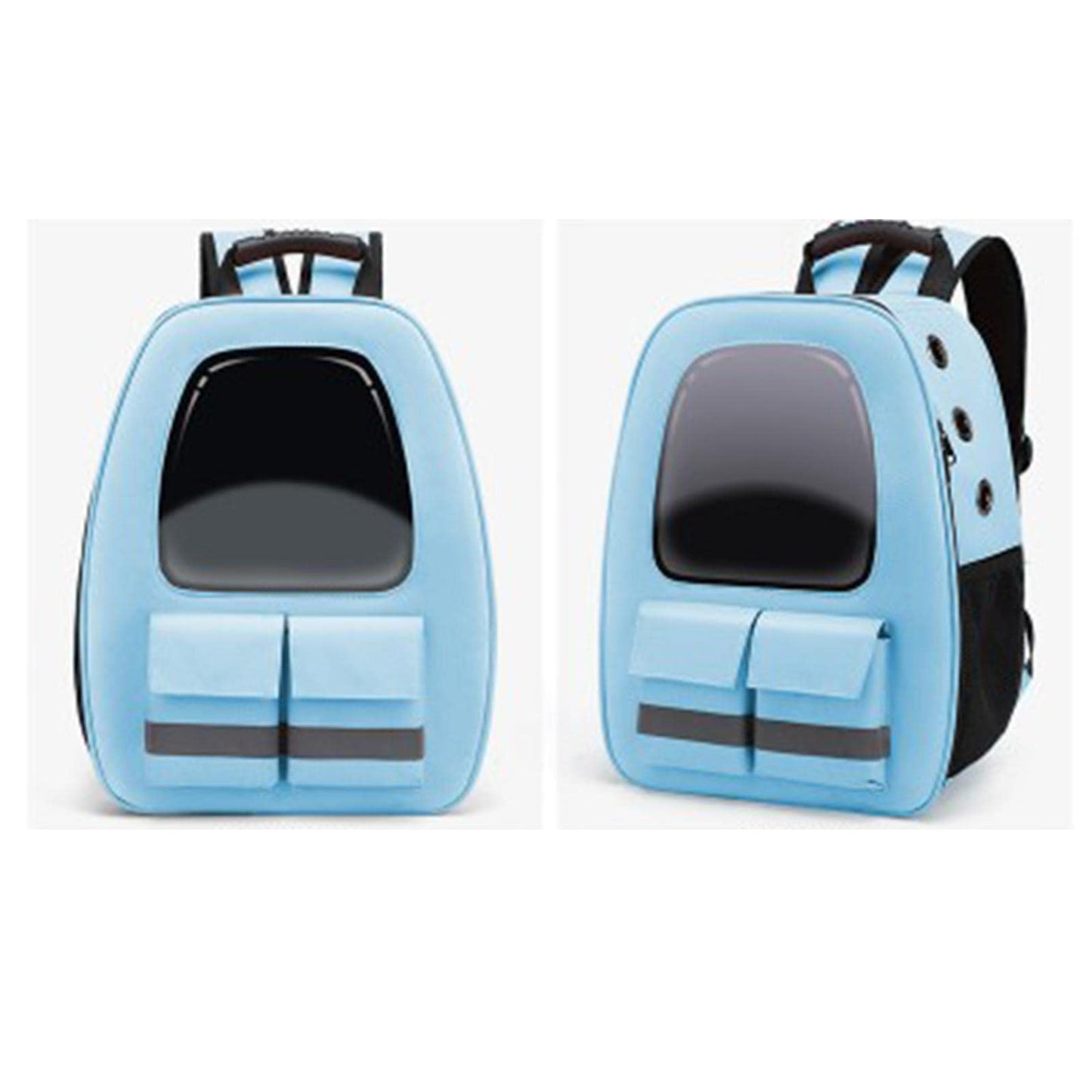 Happy Puss Pet Carrier Backpack – Breathable Travel Bag for Cats & Dogs – Adjustable & Comfortable