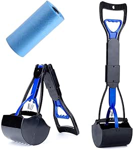 Happy Puss Foldable Pet Poop Scoop – Long Handle, Portable & Durable | Free Delivery