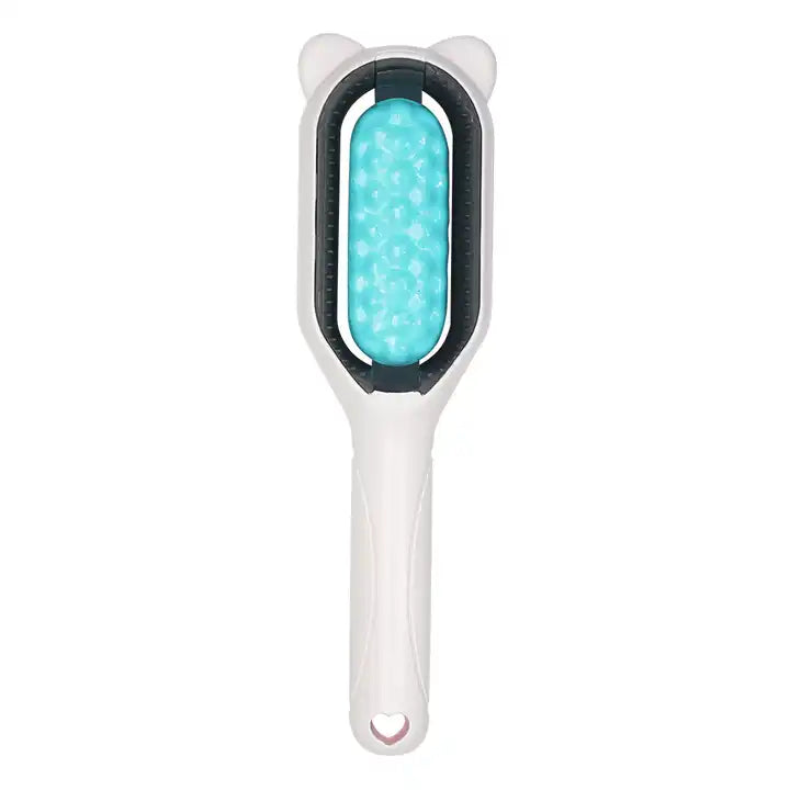 Happy Puss Pet Grooming Brush – 3-in-1 Deshedding & Massage Tool for Cats & Dogs | Free Delivery
