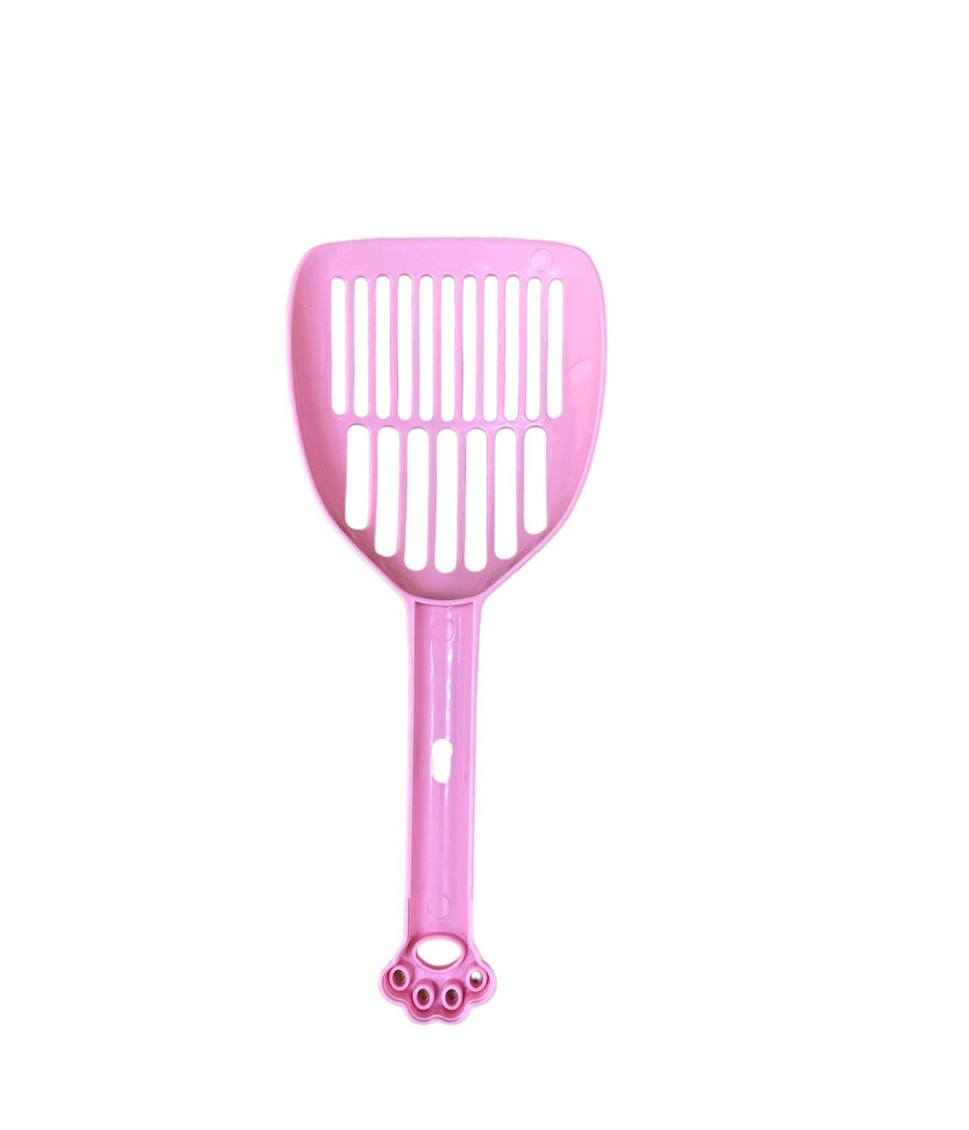 Happy Puss Cat Litter Scoop – Durable Plastic Poop Shovel with Long Handle