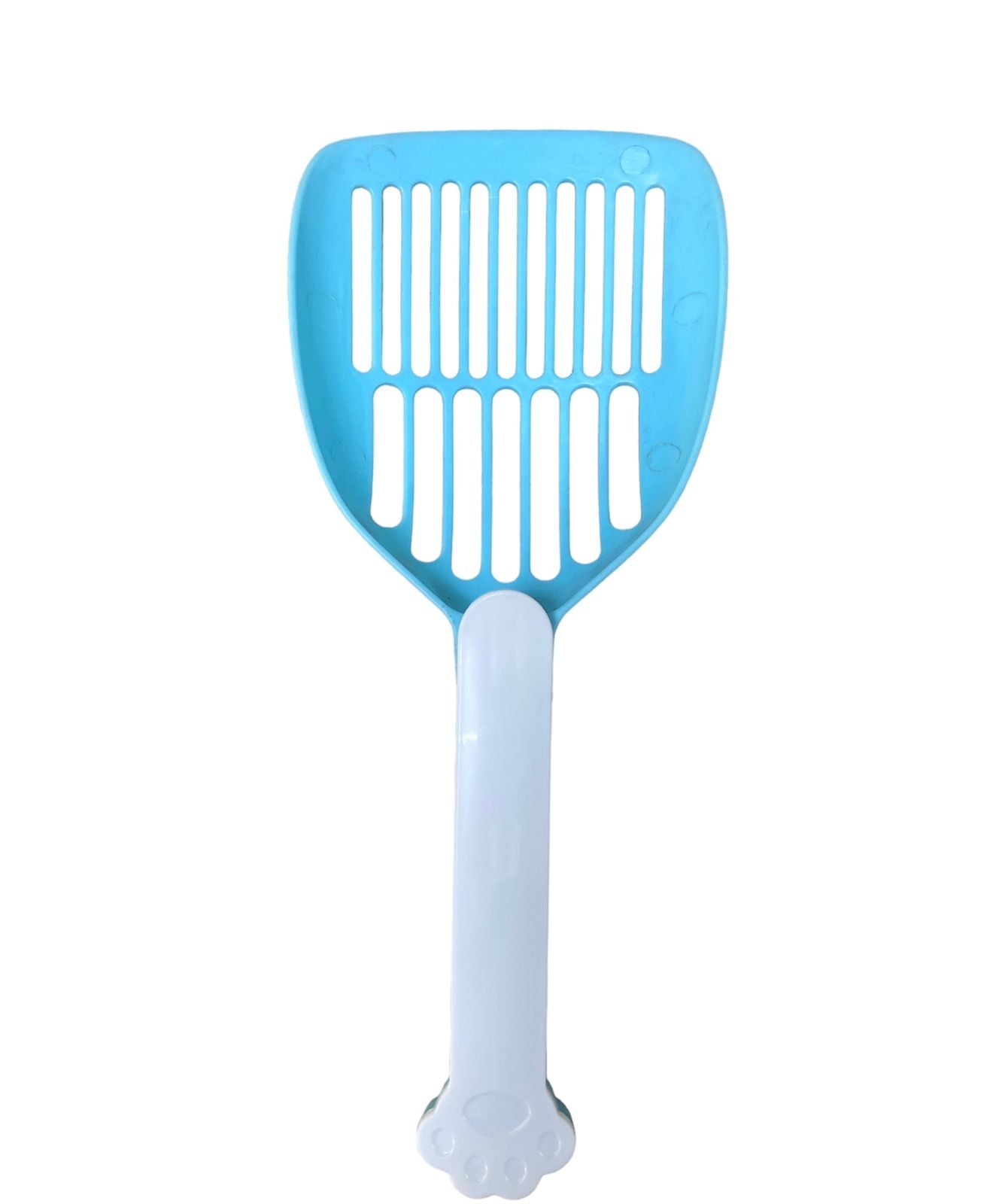 Happy Puss Cat Litter Shovel – Durable Plastic Cleaning Scoop with Long Handle