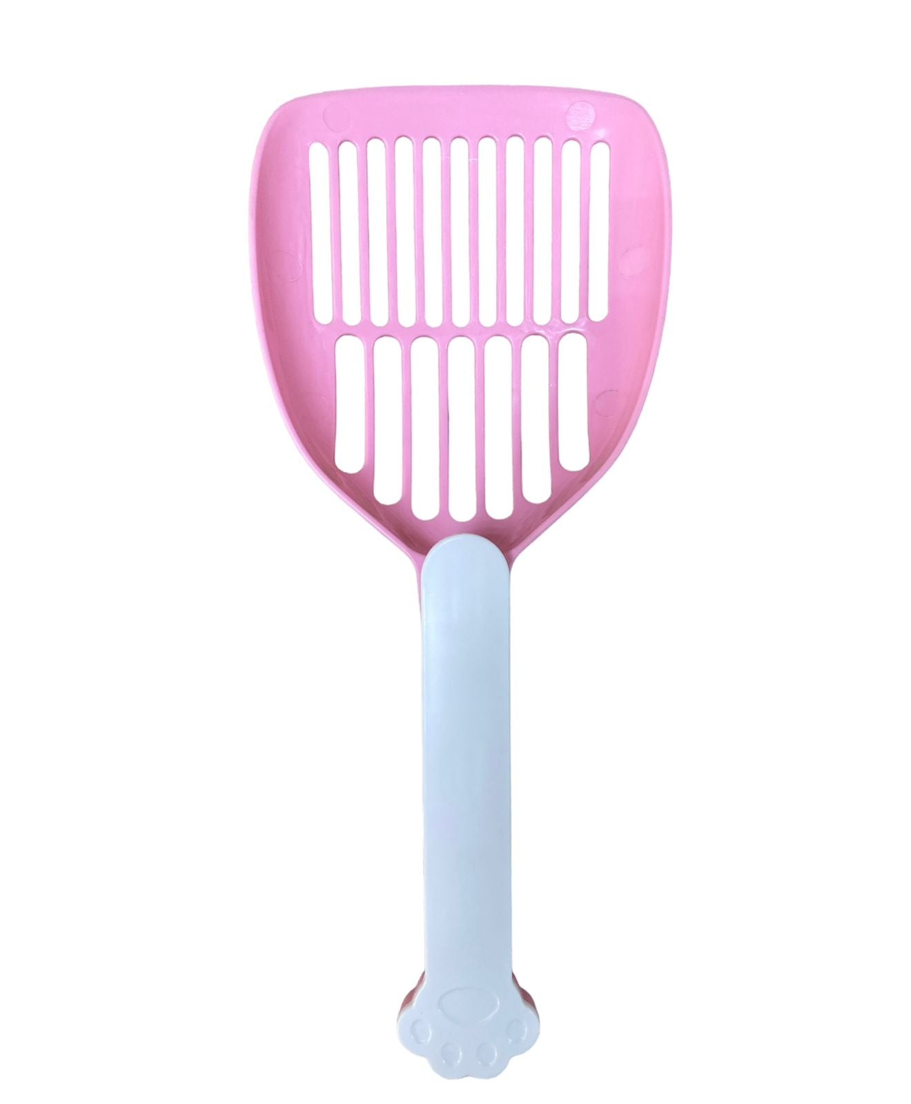Happy Puss Cat Litter Shovel – Durable Plastic Cleaning Scoop with Long Handle