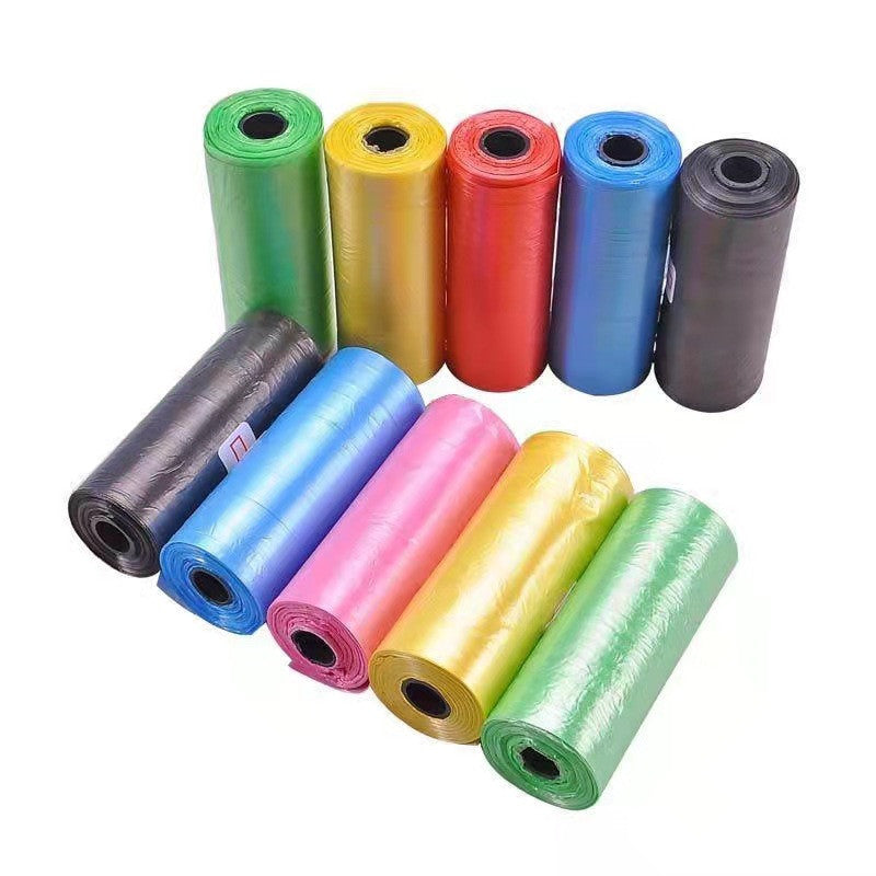 Happy Puss Pet Waste Bags – 6 Rolls for Cat Litter & Dog Poop | Leak-Proof & Biodegradable
