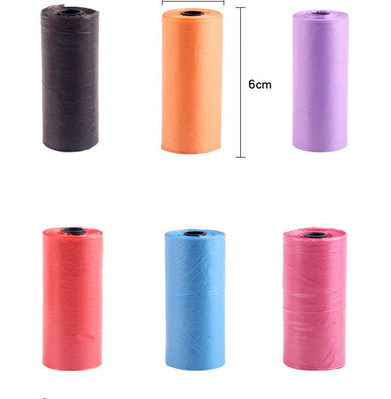 Happy Puss Pet Waste Bags – 6 Rolls for Cat Litter & Dog Poop | Leak-Proof & Biodegradable