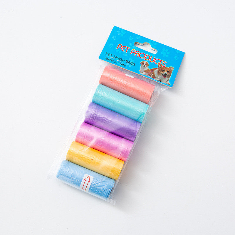 Happy Puss Pet Waste Bags – 6 Rolls for Cat Litter & Dog Poop | Leak-Proof & Biodegradable