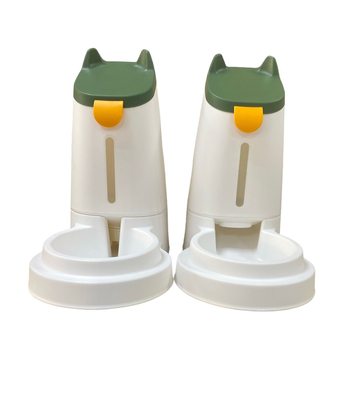 Happy Puss 2-in-1 Pet Feeder & Water Dispenser – Gravity Feeding System