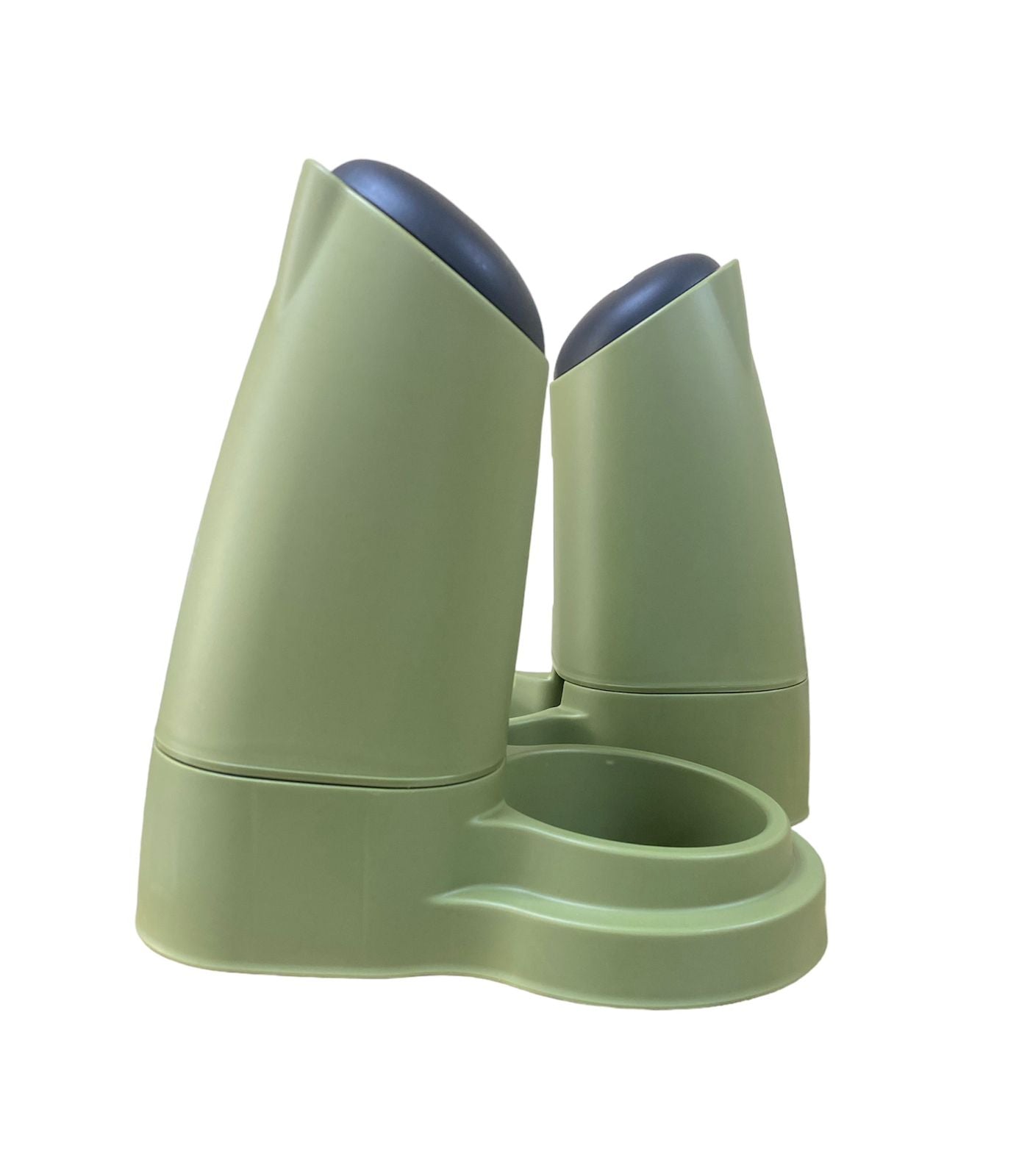 Happy Puss 2-in-1 Cat Feeder & Water Dispenser Set – Gravity Type