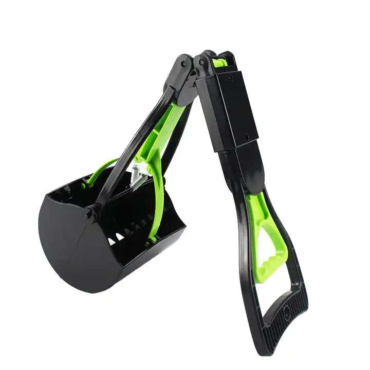 Happy Puss Foldable Pet Poop Scoop – Long Handle, Portable & Durable | Free Delivery