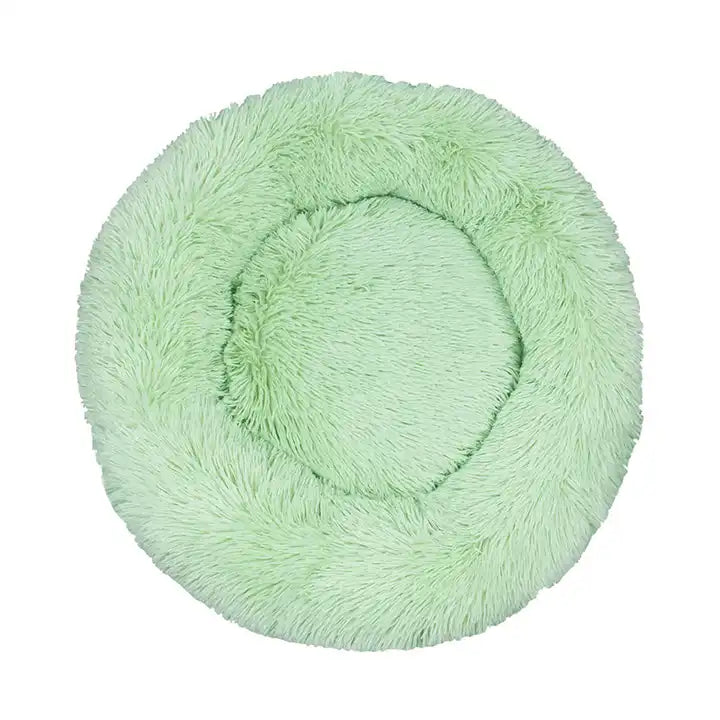 Happy Puss Soft Pet Bed – Round Calming Nest for Cats & Dogs | Multiple Sizes | Free Delivery