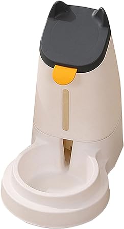 Happy Puss 2-in-1 Pet Feeder & Water Dispenser – Gravity Feeding System