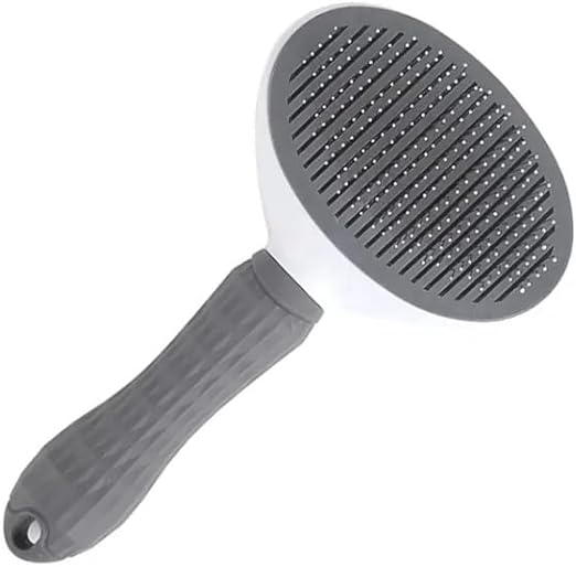 Happy Puss Pet Grooming Brush – Self-Cleaning Dog & Cat Comb