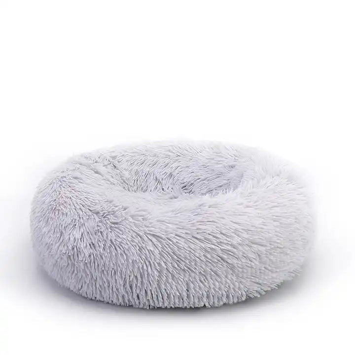 Happy Puss Soft Pet Bed – Round Calming Nest for Cats & Dogs | Multiple Sizes | Free Delivery