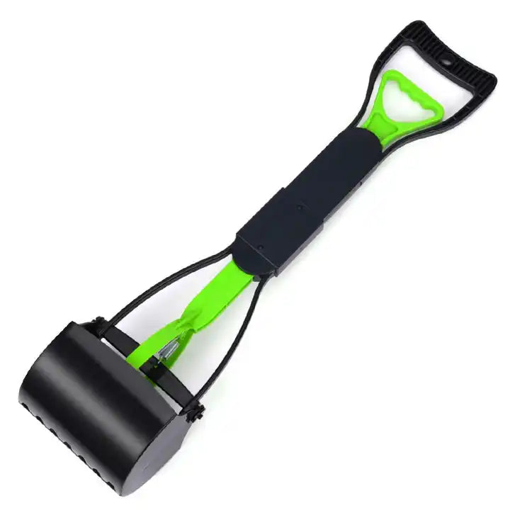 Happy Puss Foldable Pet Poop Scoop – Long Handle, Portable & Durable | Free Delivery