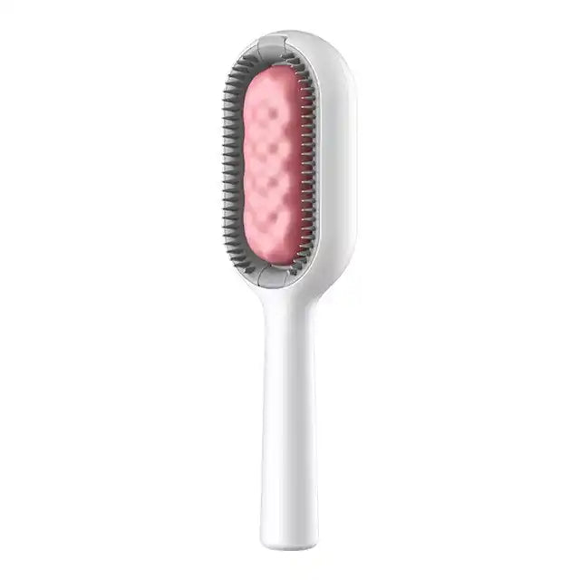 Happy Puss Pet Grooming Brush – 3-in-1 Deshedding & Massage Tool for Cats & Dogs | Free Delivery