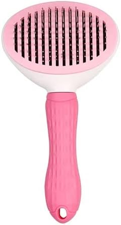 Happy Puss Pet Grooming Brush – Self-Cleaning Dog & Cat Comb