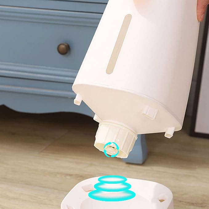 Happy Puss 2-in-1 Pet Feeder & Water Dispenser – Gravity Feeding System