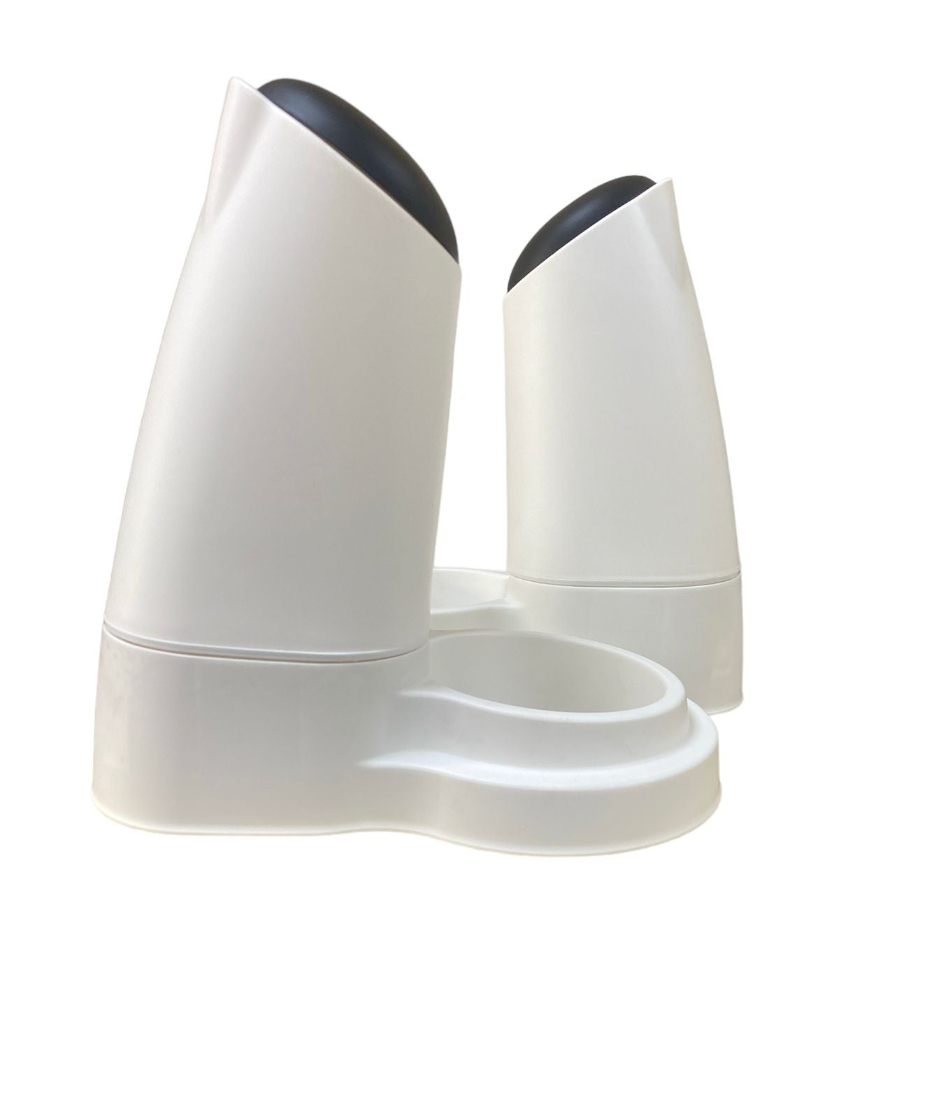 Happy Puss 2-in-1 Cat Feeder & Water Dispenser Set – Gravity Type