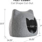 Cat cave - cat house enclosed.