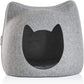 Cat cave - cat house enclosed.