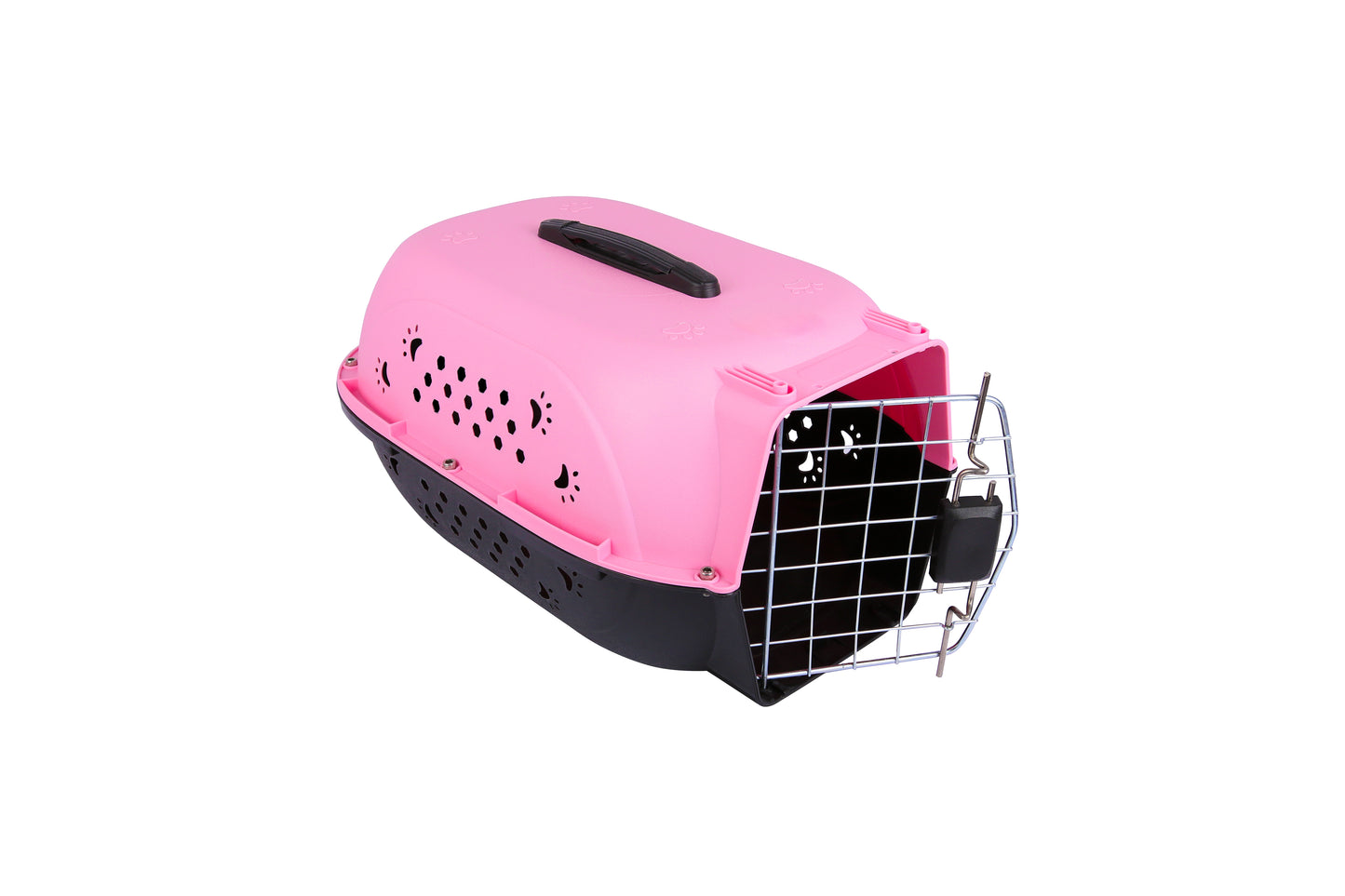 Pet carrier, travel crate for cats and small dogs.