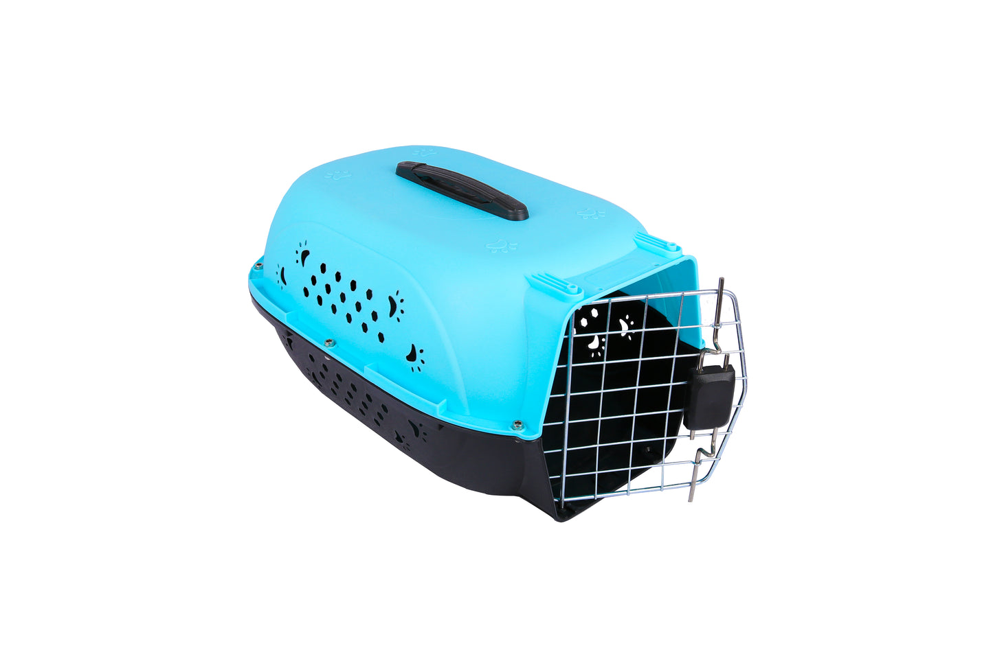 Pet carrier, travel crate for cats and small dogs.