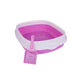 Cat Litter box- open tray with litter scoop