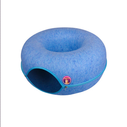 Cat tunnel bed-Donut shape