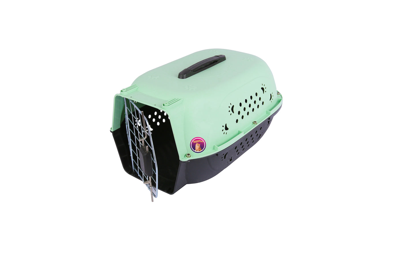 Pet carrier, travel crate for cats and small dogs.