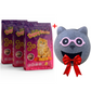 Happy Puss Clumping Cat Litter 20L (3 Bags) + Free Cat Cave House – Low Dust, Odor Control – Free UAE Delivery
