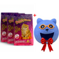Happy Puss Clumping Cat Litter 20L (3 Bags) + Free Cat Cave House – Low Dust, Odor Control – Free UAE Delivery