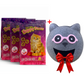 Happy Puss Clumping Cat Litter 20L (3 Bags) + Free Cat Cave House – Low Dust, Odor Control – Free UAE Delivery