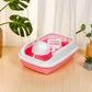 Cat litter box 3 in 1: sandbox, feeder bowl, and cat litter scoop