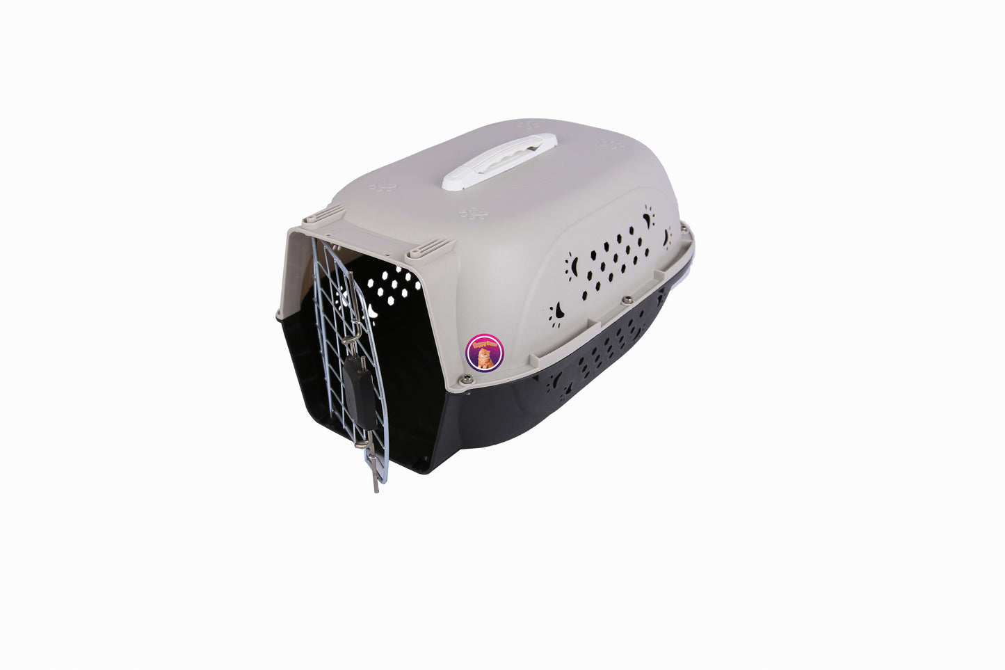 Pet carrier, travel crate for cats and small dogs.