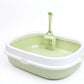 Cat Litter box- open tray with litter scoop