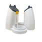 pet feeder and Water Dispenser 2-in 1-feed gravity type