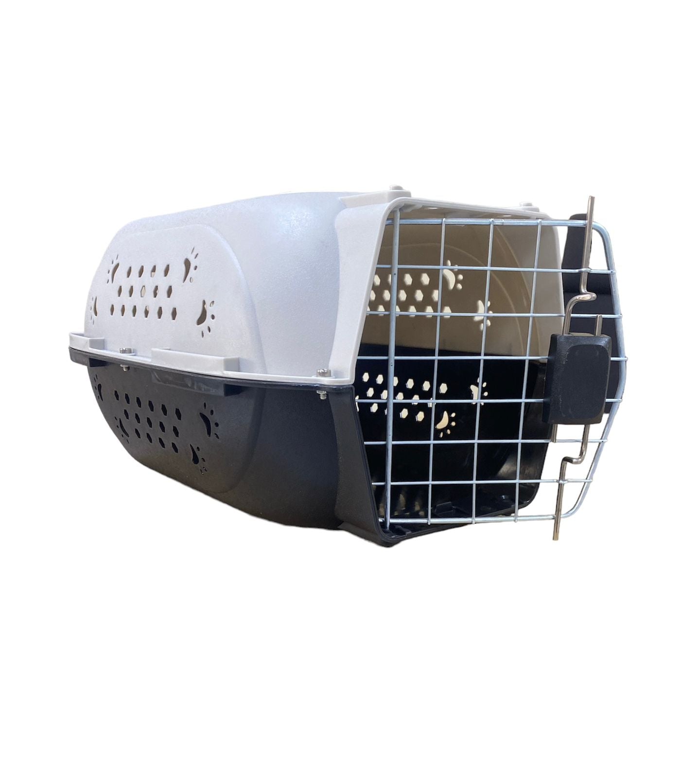 Pet carrier, travel crate for cats and small dogs.