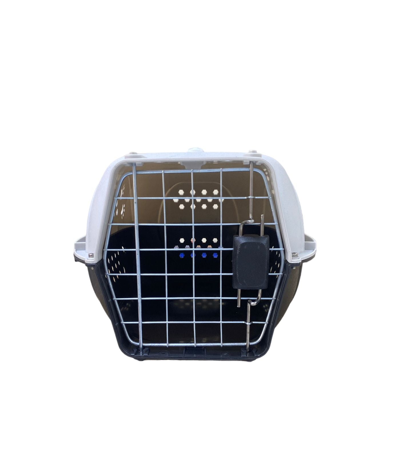 Pet carrier, travel crate for cats and small dogs.